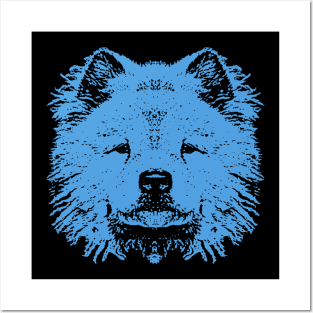 Blue Chow Chow Posters and Art